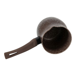 Alberto Granitic Coffee Pot W/Handle Brown Color