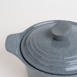 Alberto 7 piece grey ceramic cookware set image number 3