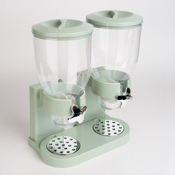 البرتو موزع حبوب مزدوج بلاستيك أخضر 2*3500 مل image number 1