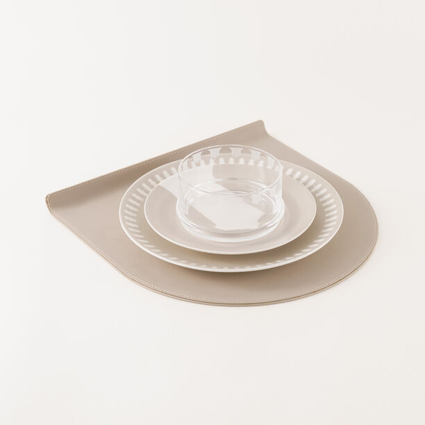 La Mesa RUAQ 18 Piece Beige Dinner Set image number 4