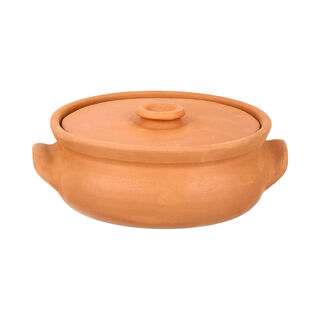 Clay Pan Handmade Lined Small