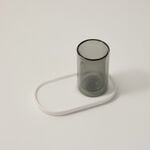 Dallaty white and black glass and porcelain tea cups set 12 pcs image number 0