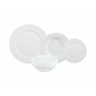 La Mesa 16 Pieces Dinner Set White