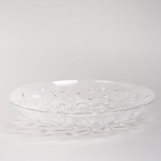 Rcr Laurus Crystal Platter Centerpiece