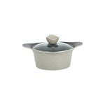 Alberto 8 piece beige granite cookware set image number 6