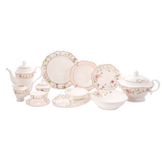 47 pieces Fine Bone Porcelain Dinner Set
