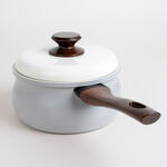 Alberto 7 piece cream ceramic cookware set image number 4