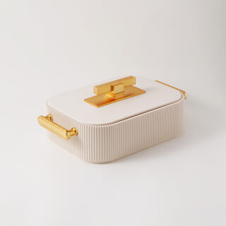 La Mesa Stainless Steel Food Warmer 3L In Gold