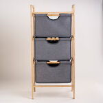 3 Tiers Bamboo Storage Drawers image number 0