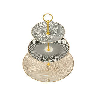 3 TIERS SERVING STAND