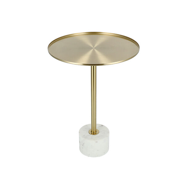 Side Table l With Marble Base 41*41*58 cm image number 2