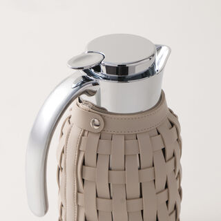 Dallaty stainless steel vacuum flask 0.8L, beige