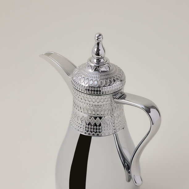 Dallaty jambiyah set of 2 silver steel vacuum flask image number 6