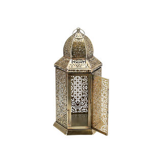 Metal Lantern 19*19*43 Cm