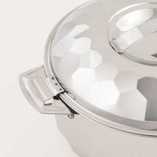 Maxima 3Pcs Stainless Steel Hotpot set