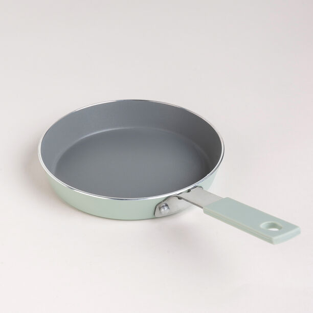 2Pcs Mini Set Frypan + Sauce Pan Green image number 2