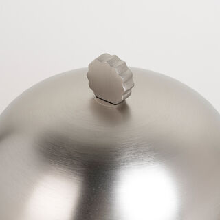 لاميسا سخان طعام ستانلس ستيل ذهبي وفضي بسعة 3 لتر