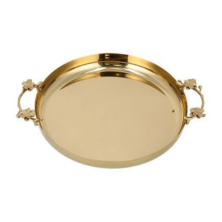 Steel Round Tray 1Pc Harmony