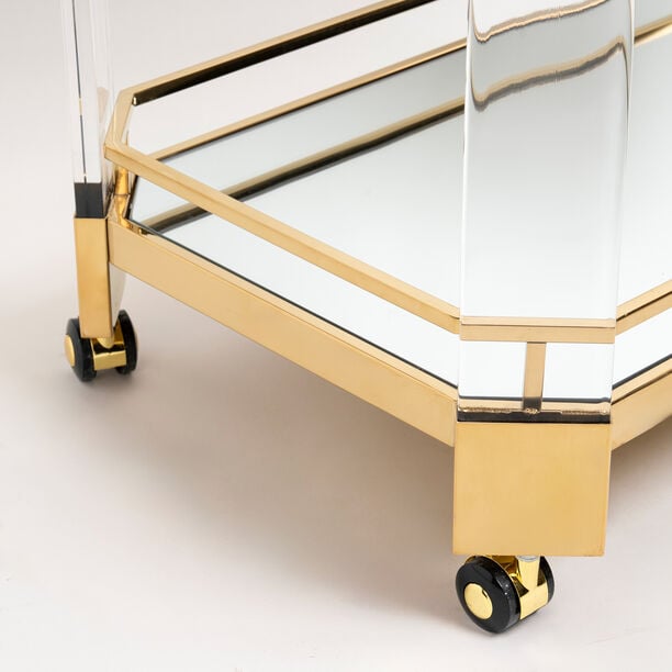 Trolley Ssteel Acrylic 80*42*80 cm image number 4