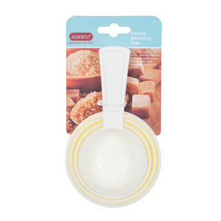 طقم ملاعق قياس بلاستيك 4 قطع من البرتو 