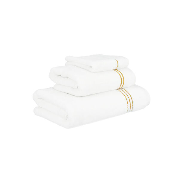 Cotton white bath towel,70*140 cm image number 3