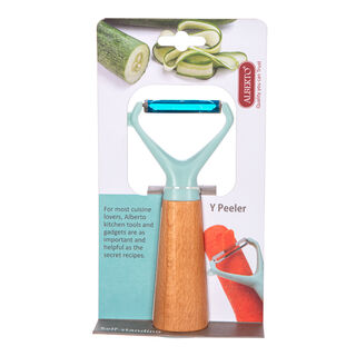 مقشر خضروات بمقبض خشبي من البرتو