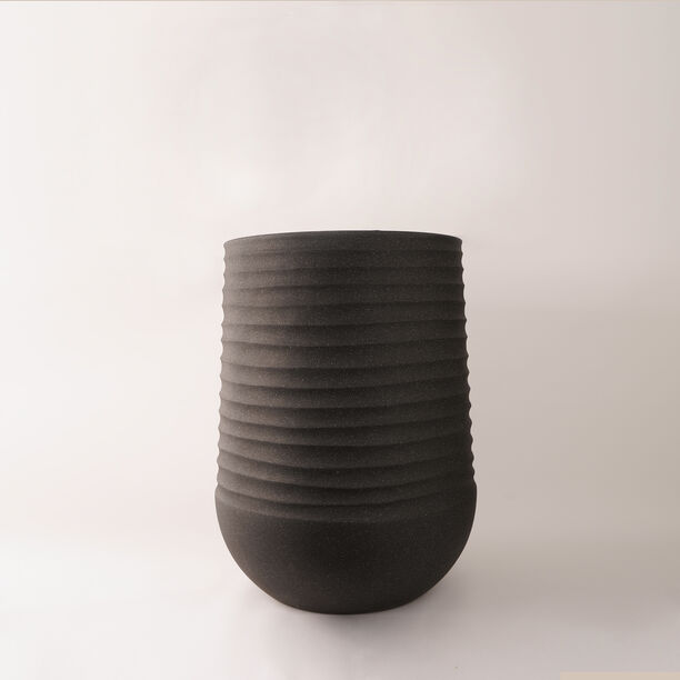 PLANTER 53X53X69.5 CM BLACK image number 0