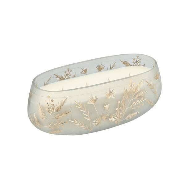 Glass Jar Candle With Fragrance Songs Of Musk And Oud Fragrance 13.3*12.7 image number 3