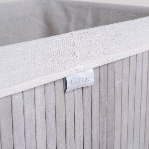 Bamboo Hamper Grey image number 4