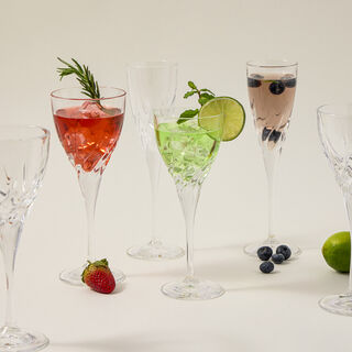 Rcr 18 Pcs Crystal Juice&nbsp;Goblets Trix