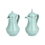 طقم دلات 2 قطعة بلاستيك أخضر 1 لتر من دلتي image number 1