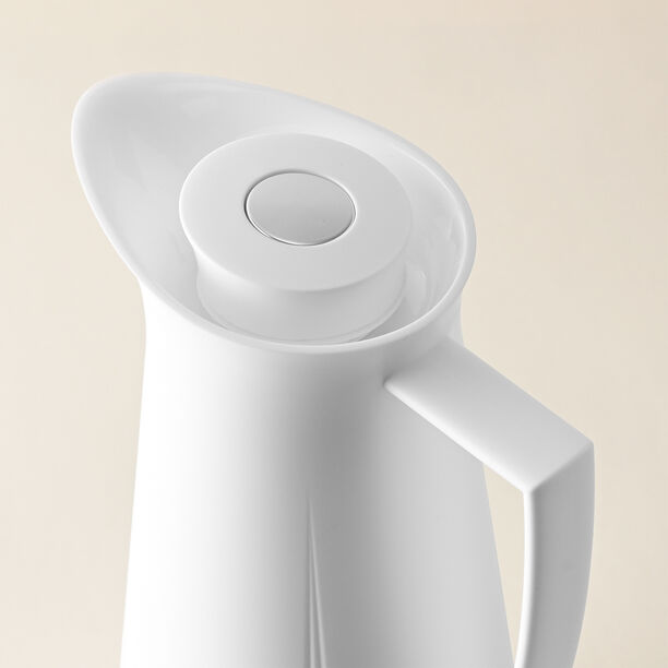 دلة حافظة للحرارة لون أبيض image number 1