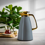 Dallaty vacuum flask chrome and grey 1L image number 3
