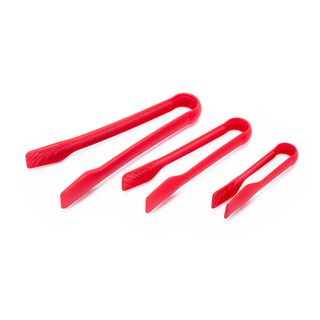 Betty Crocker 3Pcs Kitchen Tong Set L:14.5 / 19.5 / 24.5Cm