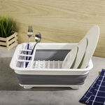 Plastic Collapsible Dish Rack Unfold  image number 0
