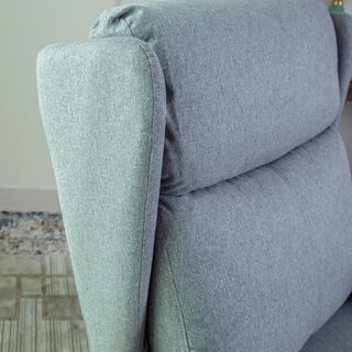 Verona manual recliner chair from Home Canvas, light grey