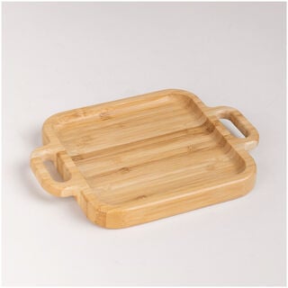 Alberto Bamboo Square Serving Dish 