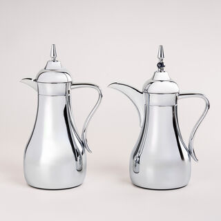 Dallaty 2 Pieces Steel Vacuum Flask Set