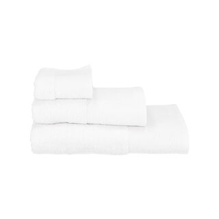 Cotton embroidered white bath towel,70*140 cm