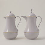 طقم دلّات بلاستك 1.0 لتر قطعتين لون رمادي image number 1