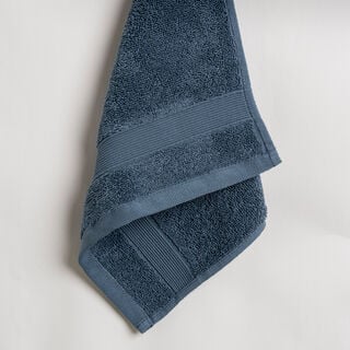 Ultra Soft Face Towel 30*30Cm Blue