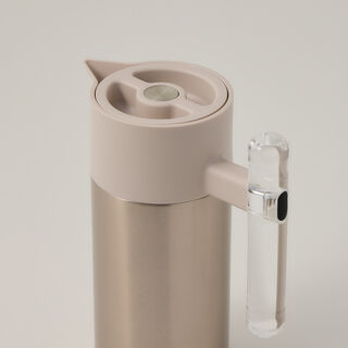 دلة ستيل حافظة للحرارة سعة 1.2 لتر