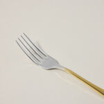20 Pcs Cutlery Set&nbsp;Gold Handle And Silver Top image number 3