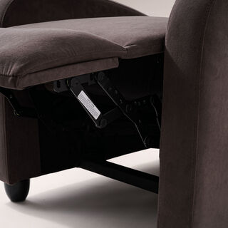 Cottage push back recliner casey dark gray 69*93*100cm