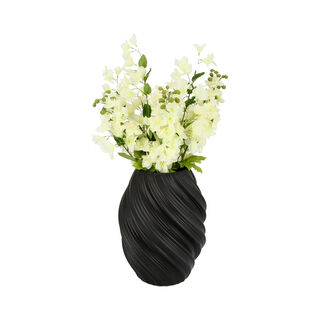 Ceramic Vase Matt Black