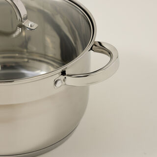 Alberto 12Pcs Stainless Steel Cookware Set