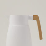 Dallaty 1 Pieces Steel Vacuum Flask Nature White 1.5L image number 1