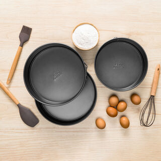 Betty Crocker 3Pcs Springform Grey Color With Lock