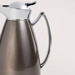 Dallety Steel Flask Italian Brown/Chrome 1 Liter image number 3