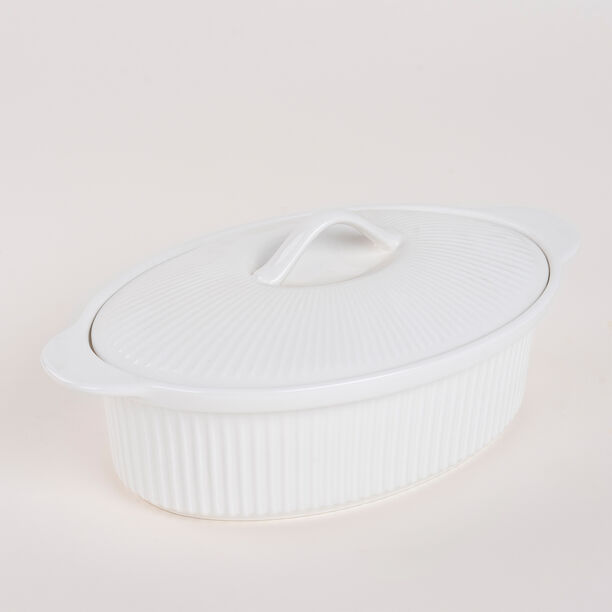 Oval Casserole With Ceramic Lid image number 0
